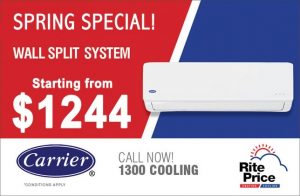 Carrier wall split air conditioner