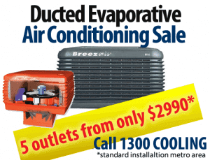 ducted air conditioning sale