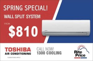 Toshiba wall split air conditioner