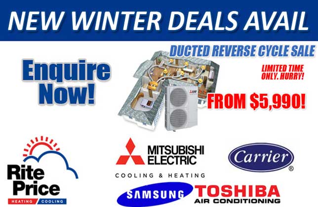 mitsubishi air conditioning winter