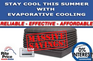 evaporative cooling sale