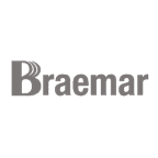 Braemar gray logo