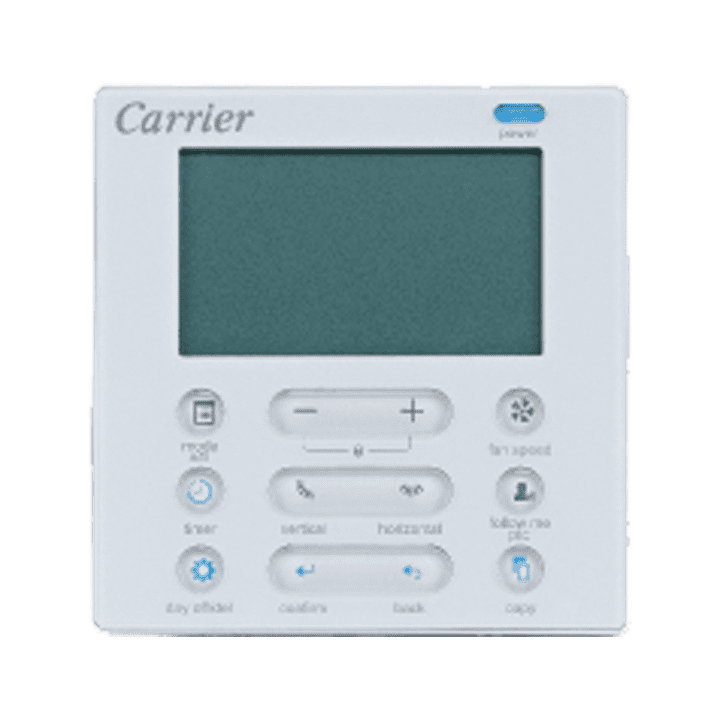 Carrier Ducted Reverse Cycle Air Conditioning Controller