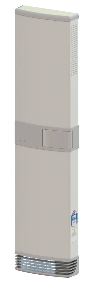 gas wall furnace heating unit