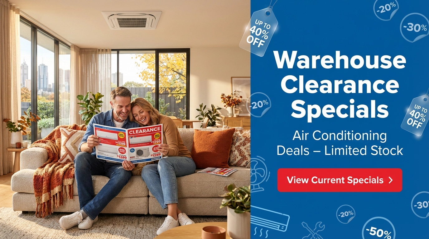Warehouse Clearance Sale – Air Conditioning Specials